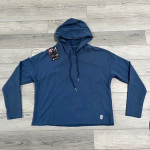 NWT Born Primitive The Flashback hoodie. A hooded workout top